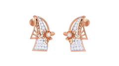 ER90537- Jewelry CAD Design -Earrings, Stud Earrings, Light Weight Collection