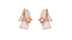 ER90537- Jewelry CAD Design -Earrings, Stud Earrings, Light Weight Collection