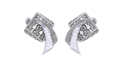 ER90542- Jewelry CAD Design -Earrings, Stud Earrings, Light Weight Collection