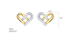 ER90558- Jewelry CAD Design -Earrings, Stud Earrings, Light Weight Collection