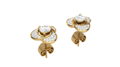 ER90561- Jewelry CAD Design -Earrings, Stud Earrings, Light Weight Collection