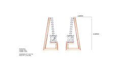 ER90565- Jewelry CAD Design -Earrings, Stud Earrings, Light Weight Collection