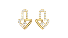 ER90571- Jewelry CAD Design -Earrings, Stud Earrings, Light Weight Collection