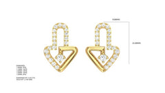 ER90571- Jewelry CAD Design -Earrings, Stud Earrings, Light Weight Collection