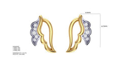 ER90577- Jewelry CAD Design -Earrings, Stud Earrings, Light Weight Collection