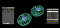 ER90818- Jewelry CAD Design -Earrings, Stud Earrings, Light Weight Collection