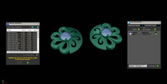 ER90831- Jewelry CAD Design -Earrings, Stud Earrings, Light Weight Collection