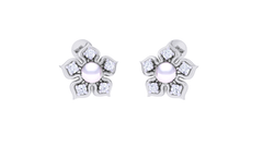 ER90073- Jewelry CAD Design -Earrings, Stud Earrings, Pearl Collection