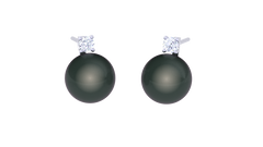 ER90675- Jewelry CAD Design -Earrings, Stud Earrings, Pearl Collection, Light Weight Collection