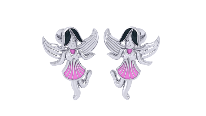 KP90270- Jewelry CAD Design -Kids Jewelry, Kids Earrings, Cartoon Collection, Light Weight Collection