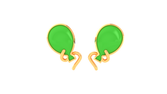 KP90259- Jewelry CAD Design -Kids Jewelry, Kids Earrings, Light Weight Collection