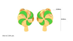 KP90271- Jewelry CAD Design -Kids Jewelry, Kids Earrings, Light Weight Collection