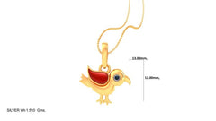 KP90012- Jewelry CAD Design -Kids Jewelry, Kids Pendants, Animal Collection, Light Weight Collection