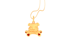 KP90061- Jewelry CAD Design -Kids Jewelry, Kids Pendants, Animal Collection, Light Weight Collection