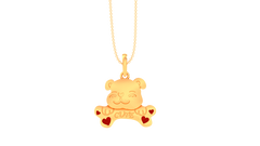 KP90061- Jewelry CAD Design -Kids Jewelry, Kids Pendants, Animal Collection, Light Weight Collection