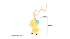KP90063- Jewelry CAD Design -Kids Jewelry, Kids Pendants, Animal Collection, Light Weight Collection