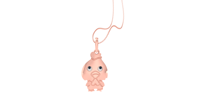 KP90068- Jewelry CAD Design -Kids Jewelry, Kids Pendants, Animal Collection, Light Weight Collection