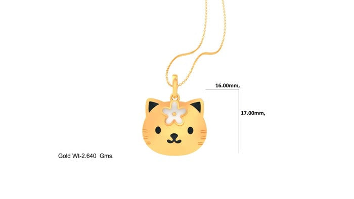 KP90074- Jewelry CAD Design -Kids Jewelry, Kids Pendants, Animal Collection, Light Weight Collection