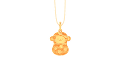 KP90120- Jewelry CAD Design -Kids Jewelry, Kids Pendants, Animal Collection, Light Weight Collection