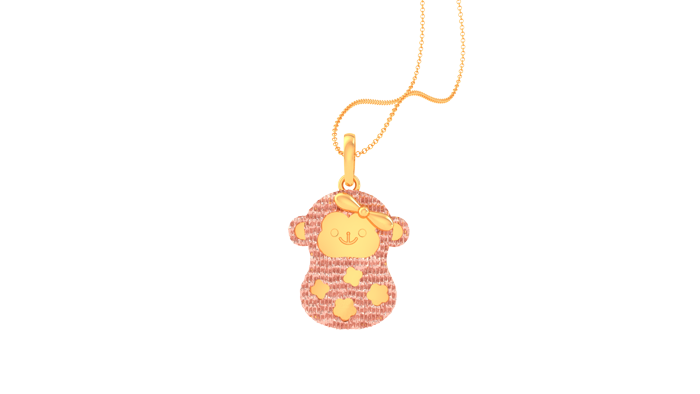 KP90120- Jewelry CAD Design -Kids Jewelry, Kids Pendants, Animal Collection, Light Weight Collection