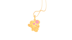 KP90126- Jewelry CAD Design -Kids Jewelry, Kids Pendants, Animal Collection, Light Weight Collection