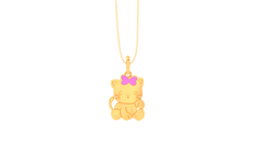 KP90130- Jewelry CAD Design -Kids Jewelry, Kids Pendants, Animal Collection, Light Weight Collection