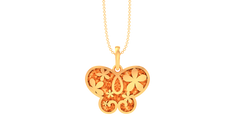 KP90090- Jewelry CAD Design -Kids Jewelry, Kids Pendants, Butterfly Collection, Light Weight Collection