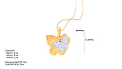 KP90140- Jewelry CAD Design -Kids Jewelry, Kids Pendants, Butterfly Collection, Light Weight Collection