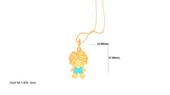 KP90079- Jewelry CAD Design -Kids Jewelry, Kids Pendants, Cartoon Collection, Light Weight Collection