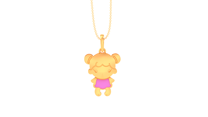 KP90080- Jewelry CAD Design -Kids Jewelry, Kids Pendants, Cartoon Collection, Light Weight Collection