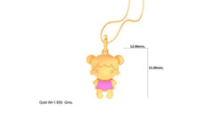 KP90080- Jewelry CAD Design -Kids Jewelry, Kids Pendants, Cartoon Collection, Light Weight Collection