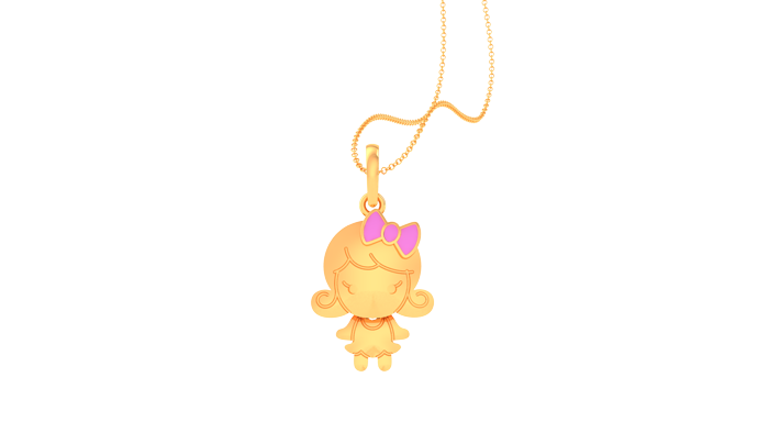 KP90086- Jewelry CAD Design -Kids Jewelry, Kids Pendants, Cartoon Collection, Light Weight Collection