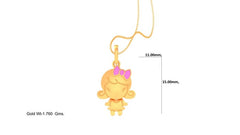 KP90086- Jewelry CAD Design -Kids Jewelry, Kids Pendants, Cartoon Collection, Light Weight Collection