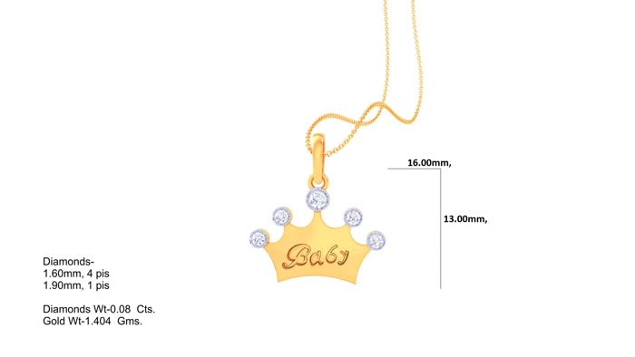 KP90096- Jewelry CAD Design -Kids Jewelry, Kids Pendants, Cartoon Collection, Light Weight Collection