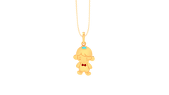 KP90111- Jewelry CAD Design -Kids Jewelry, Kids Pendants, Cartoon Collection, Light Weight Collection