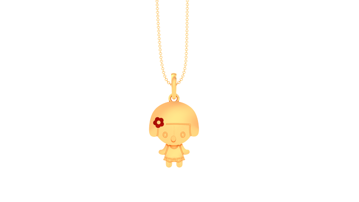 KP90118- Jewelry CAD Design -Kids Jewelry, Kids Pendants, Cartoon Collection, Light Weight Collection