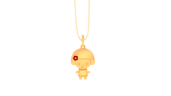 KP90118- Jewelry CAD Design -Kids Jewelry, Kids Pendants, Cartoon Collection, Light Weight Collection