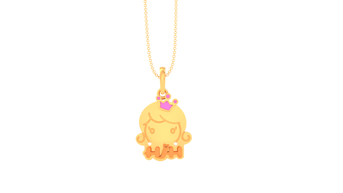 KP90134- Jewelry CAD Design -Kids Jewelry, Kids Pendants, Cartoon Collection, Light Weight Collection