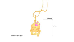 KP90136- Jewelry CAD Design -Kids Jewelry, Kids Pendants, Cartoon Collection, Light Weight Collection