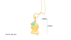 KP90137- Jewelry CAD Design -Kids Jewelry, Kids Pendants, Cartoon Collection, Light Weight Collection