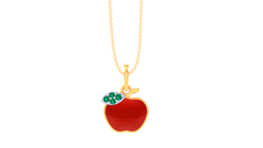 KP90190- Jewelry CAD Design -Kids Jewelry, Kids Pendants, Floral Collection, Light Weight Collection