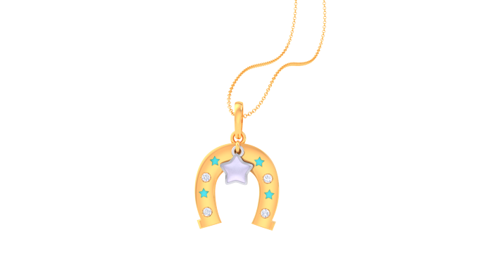 KP90104- Jewelry CAD Design -Kids Jewelry, Kids Pendants, Star Collection, Light Weight Collection