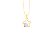 KP90158- Jewelry CAD Design -Kids Jewelry, Kids Pendants, Star Collection, Light Weight Collection