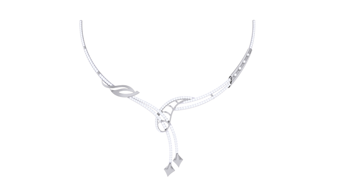 NK90001N- Jewelry CAD Design -Necklaces, Fancy Collection, Light Weight Collection