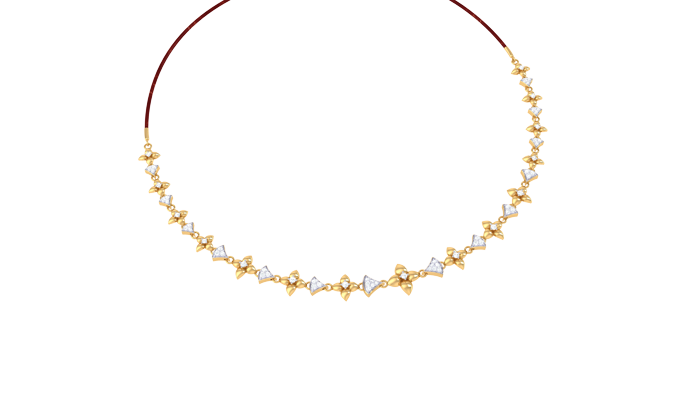 NK90019N- Jewelry CAD Design -Necklaces, Fancy Collection, Light Weight Collection