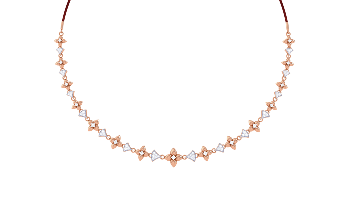 NK90019N- Jewelry CAD Design -Necklaces, Fancy Collection, Light Weight Collection