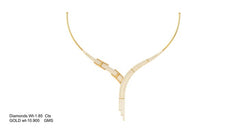 NK90034N- Jewelry CAD Design -Necklaces, Fancy Collection, Light Weight Collection