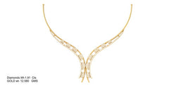 NK90036N- Jewelry CAD Design -Necklaces, Fancy Collection, Light Weight Collection