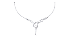 NK90042N- Jewelry CAD Design -Necklaces, Fancy Collection, Light Weight Collection