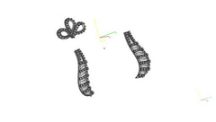 NK90030E- Jewelry CAD Design -Necklaces, Necklace Earrings